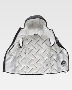 Chaleco Exterior 100% Poliéster color Negro Ref: 12104103