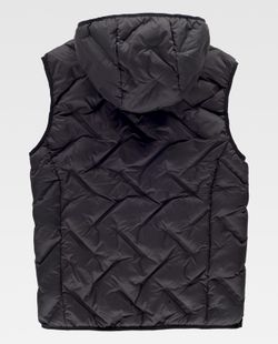 Chaleco Exterior 100% Poliéster color Negro Ref: 12104103