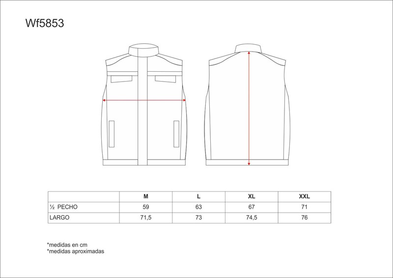 GILET Da lavoro Combi ALTA VISIBILITA' WorkTeam - Disponibile in 5 Colori