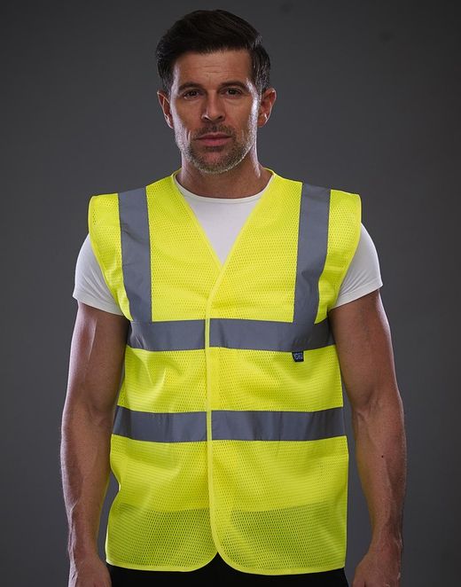Fluo Mesh Weste