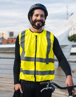 Chaleco motorista de alta visibilidad Schleiz
