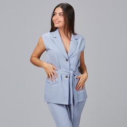 Chaleco Mujer Solapa Arabis