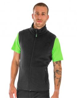 Recycled thermal fleece vest