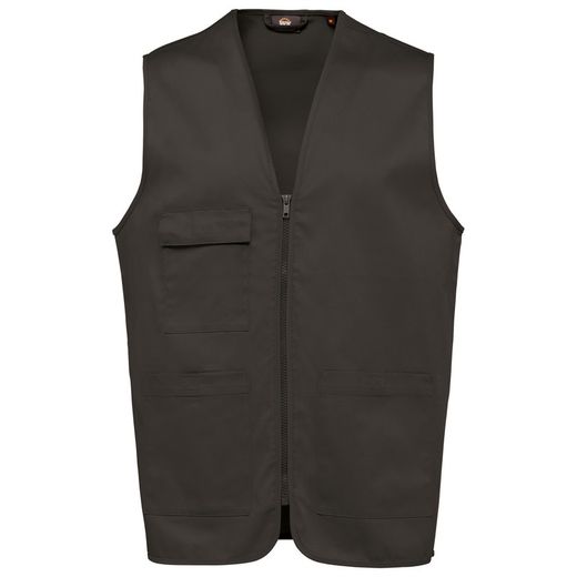 Chaleco polialgodón multibolsillos - Unisex
