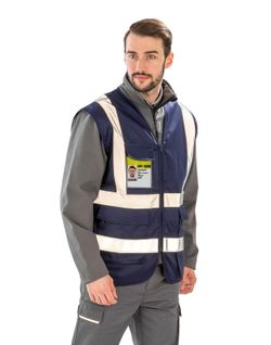 Chaleco seguridad resistente poliéster
