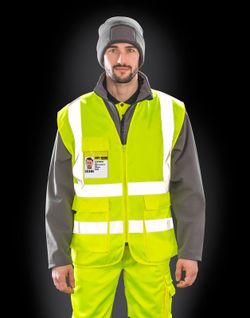 Chaleco seguridad resistente poliéster