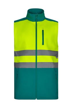 Chaleco soft shell bicolor av