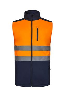 Chaleco soft shell bicolor av