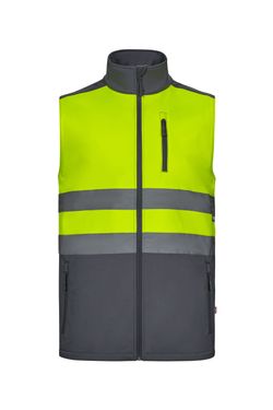 Chaleco soft shell bicolor av