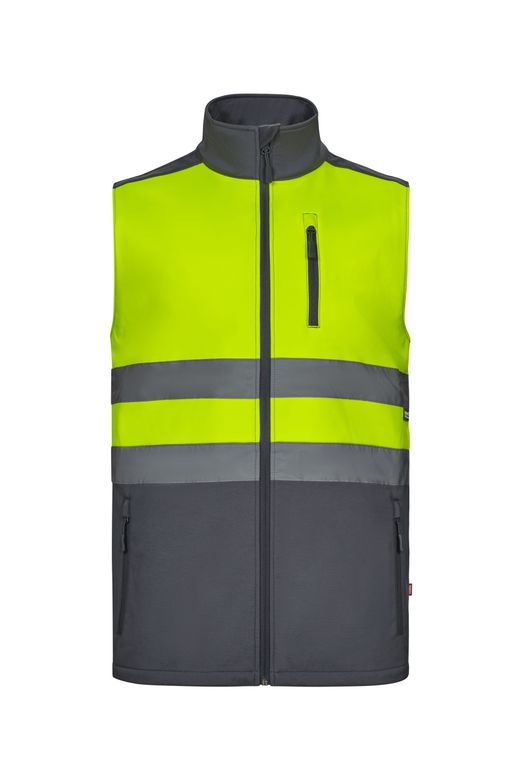 Chaleco soft shell bicolor av