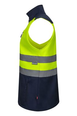 Chaleco soft shell bicolor av