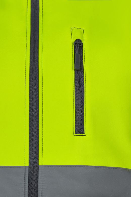 Chaleco soft shell bicolor av