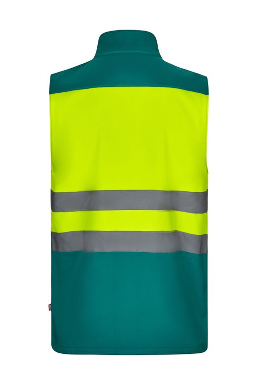 Chaleco soft shell bicolor av
