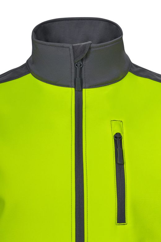Chaleco soft shell bicolor av