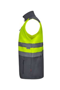 Chaleco soft shell bicolor av
