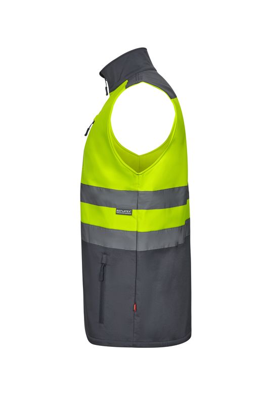 Chaleco soft shell bicolor av