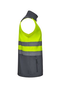 Chaleco soft shell bicolor av