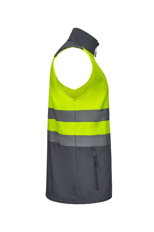 Chaleco soft shell bicolor av
