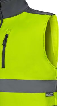Chaleco soft shell bicolor av