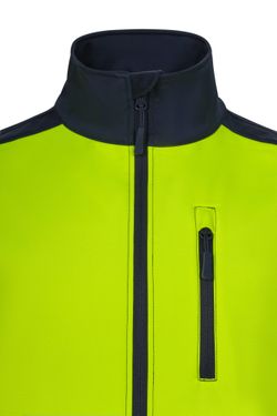 Chaleco soft shell bicolor av