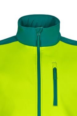 Chaleco soft shell bicolor av