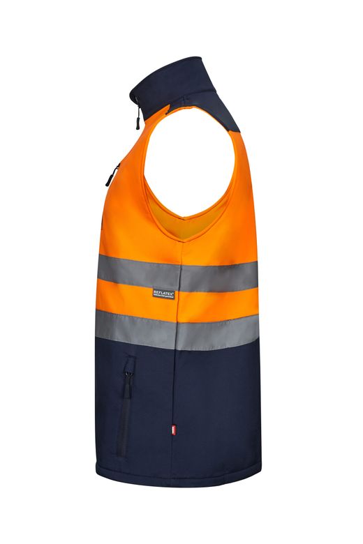Chaleco soft shell bicolor av