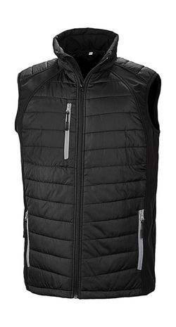 Gepolsterte Softshell-Weste