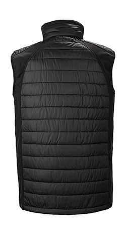Gepolsterte Softshell-Weste