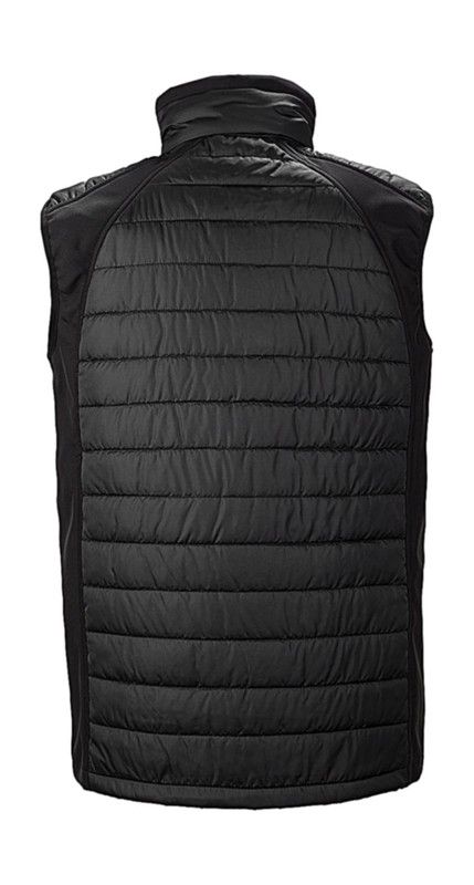 Gepolsterte Softshell-Weste