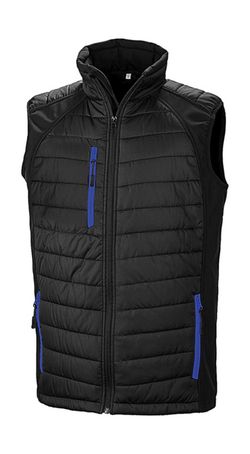 Gepolsterte Softshell-Weste