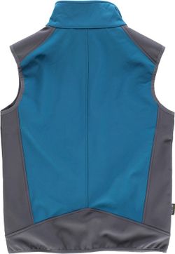 Graue Stewardess kombinierte Softshell-Weste