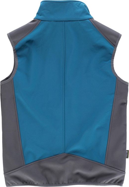Graue Stewardess kombinierte Softshell-Weste