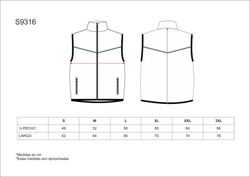 Chaleco Softshell Combinado Negro Gris