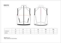 Chaleco Softshell Combinado Negro Rojo