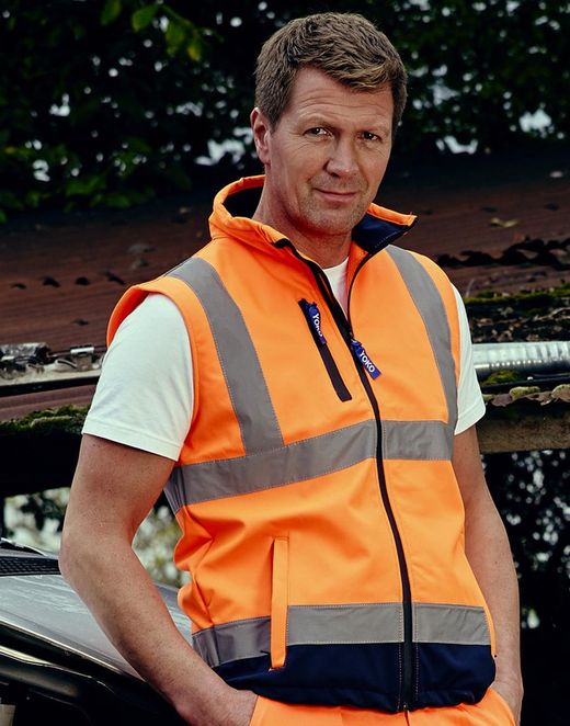 Fluo Softshell Weste