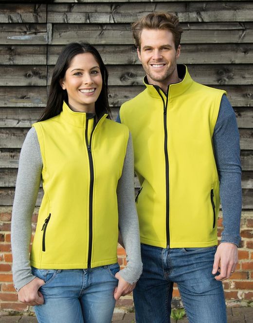 Gilet da uomo softshell stampabile