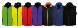 Gilet da uomo softshell stampabile