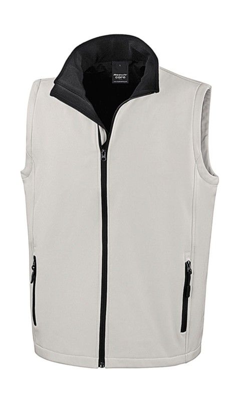 Gilet da uomo softshell stampabile