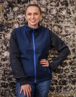 Damen Softshell bedruckbare Weste