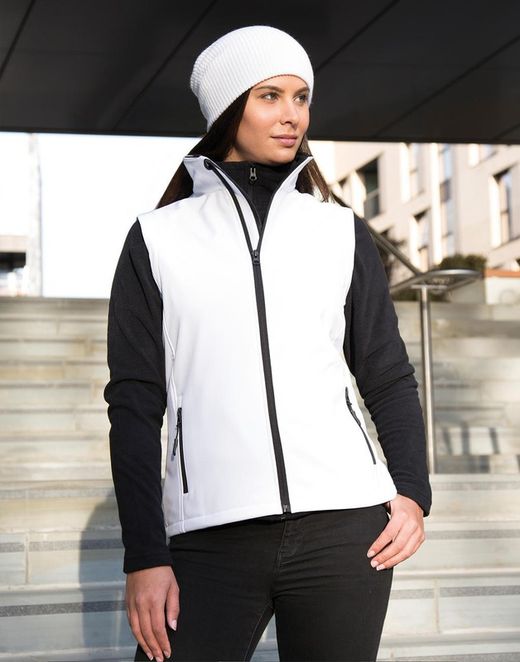 Damen Softshell bedruckbare Weste