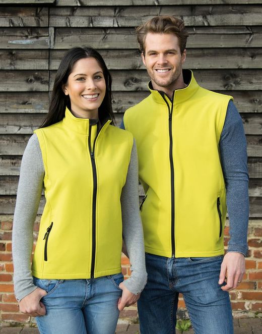 Damen Softshell bedruckbare Weste