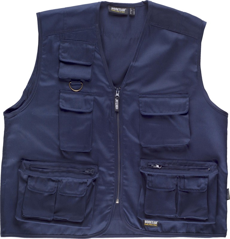 gilet poches multiples