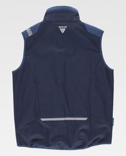 Chaleco Workshell combinado Color Marino+Azafata