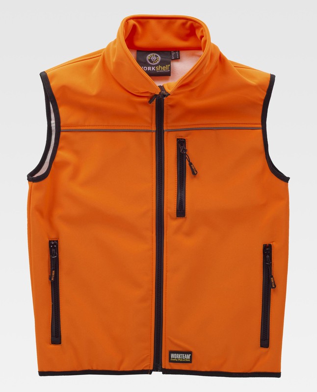 Gilet da lavoro ad alta visibilità Arancione AV — Maxport Abbigliamento Da  Lavoro