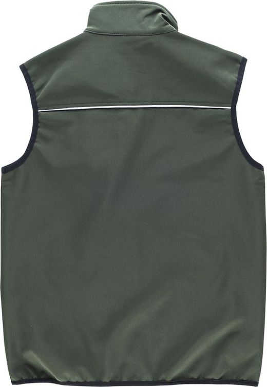 Chaleco workshell liso Verde Caza