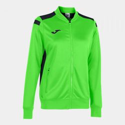 Championship Vi Full Zip Sweatshirt Fluor Green Black