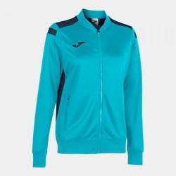 Championship Vi Full Zip Sweatshirt Fluor Turquoise-Navy