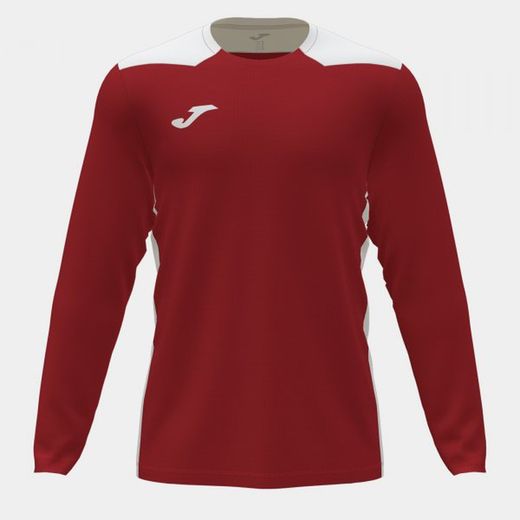 Championship Vi Long Sleeve T-Shirt Red White