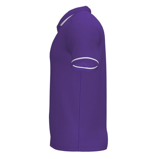Championship Vi Short Sleeve Polo Purple White