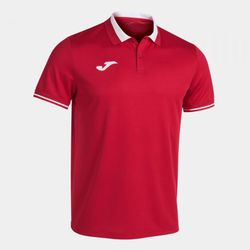 Championship Vi Short Sleeve Polo Red White